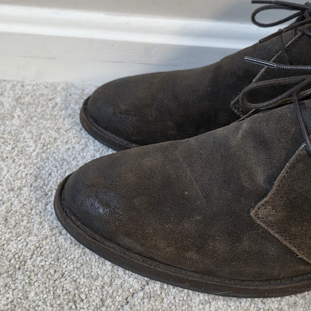 Thursday Boot Company Scout Chukka Boots Mens‎ 9.5 Brown Rugged Suede Leather